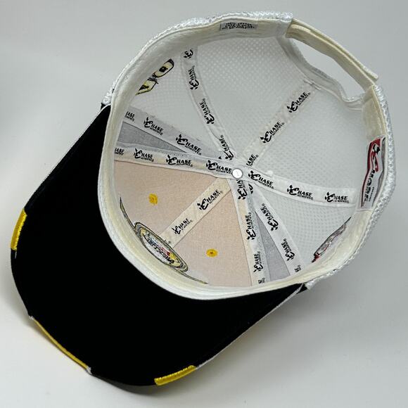 Jimmie Johnson NASCAR 2007 Champion Hat Cap White Nextel Cup Series Strapback - Picture 4 of 10
